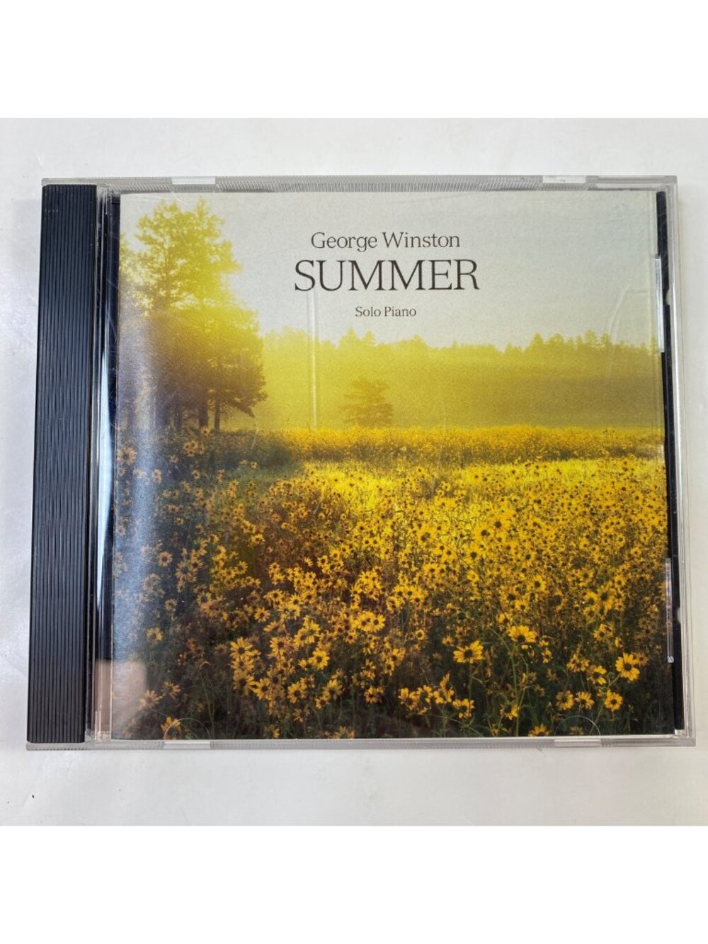 George Winston Summer Solo Piano 1991 CD Windham Hill Records New Age Music DDD